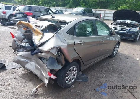 2014 Hyundai Accent Gls из США, поврежденный, VIN KMHCT4AE7EU630101